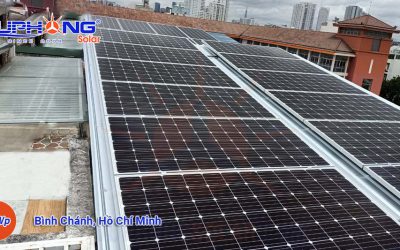 Dự án lắp hệ thống điện mặt trời 6 kWp tại Bình Chánh