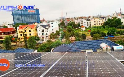 Dự án lắp hệ thống điện mặt trời 5 kWp tại Quận 2, Hồ Chí Minh