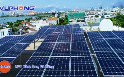 Dự án lắp hệ thống điện mặt trời 20 kWp, EPC hộ gia đình, Đà Nẵng