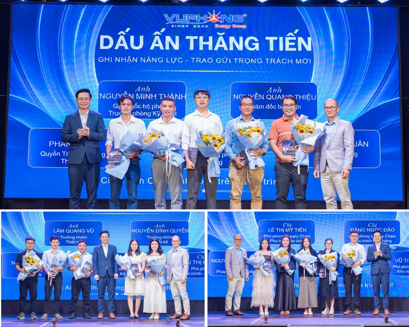 Hạng mục Dấu ấn thăng tiến - Chúc mừng các nhân sự được thăng chức tại Vũ Phong Day 2026