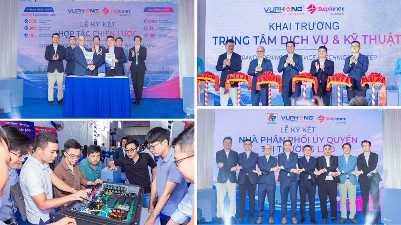 Hợp tác chiến lược Vũ Phong - Solplanet