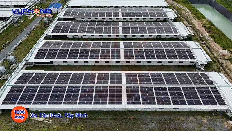 1.006,88 kWp, ELA Công ty TNHH Chăn nuôi Thảo My, Tây Ninh
