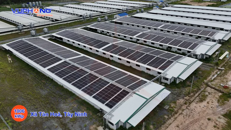 1.006,88 kWp, ELA Công ty TNHH Chăn nuôi Thảo My, Tây Ninh