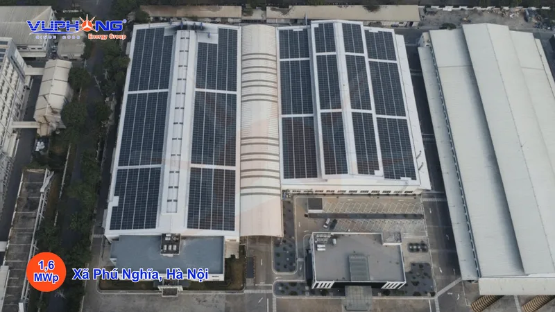 1,6 MWp, ELA - Công Ty TNHH GSK Việt Nam, Hà Nội