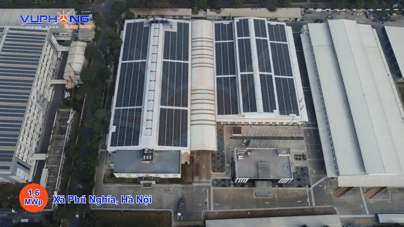 1,6 MWp, ELA - Công Ty TNHH GSK Việt Nam, Hà Nội