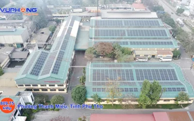 809,75 kWp, ELA Công ty Cổ phần Tập đoàn Nhôm Sông Hồng SHALUMI, Phú Thọ